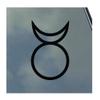 Horned God Vinyl Sticker Decal Wicca Pagan Celtic Witchcraft Neopaganism Male view 1