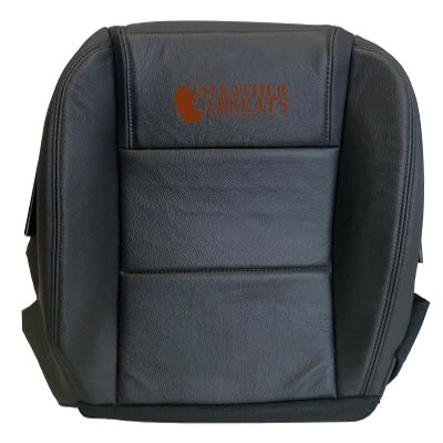 USLEATHER CARSEATS Us Leather Car Seats Compatible with 2005-2009 Ford Mustang Coupe V6 - Driver Side Bottom Leather Seat Cover Black