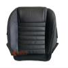 US Leather Car Seats Driver Bottom Perforated Leather Seat Cover Black (Compatible with 2005-2009 Ford Mustang) view 2