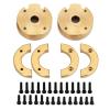 Heavy Brass Outer Portal Drive Housing 127g for RC Crawler Car Traxxas TRX4 TRX6 8251 Upgrade Parts - 1 Set view 2