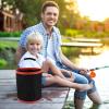 Wakauto Water Bucket Capacity Folding Basin for Camping Fishing and Car Washing and Practical Outdoor Water Container view 3