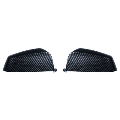 Astra Depot Carbon Fiber Side Mirror Cover Caps for BMW E60 E61 2008-2010