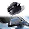 Astra Depot Carbon Fiber Side Mirror Cover Caps for BMW E60 E61 2008-2010 view 3