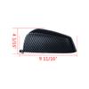 Astra Depot Carbon Fiber Side Mirror Cover Caps for BMW E60 E61 2008-2010 view 4