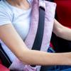 Wumimi Mastectomy Pillow Post Surgery Seat Belt Pillow Cushions Pads Protector for Breast Cancer Port Pacemaker Heart Surgery C-Section Recovery (Pink) view 1