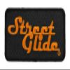Harley-Davidson 4 in Embroidered Street Glide Emblem Sew-On Patch - Black/Orange view 1