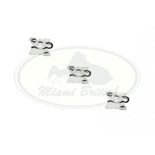 Miami British Window Regulator Rail Guide Clip Set x3 Range P38 ALR1051 AM