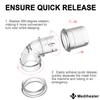 2 Packs Replacement Elbow/Swivel Compatible with DreamWear and DreamWisp,Tubing Quick-Release Elbow & Prevent Air Leakage,Great-Value Supplies by Medihealer view 3
