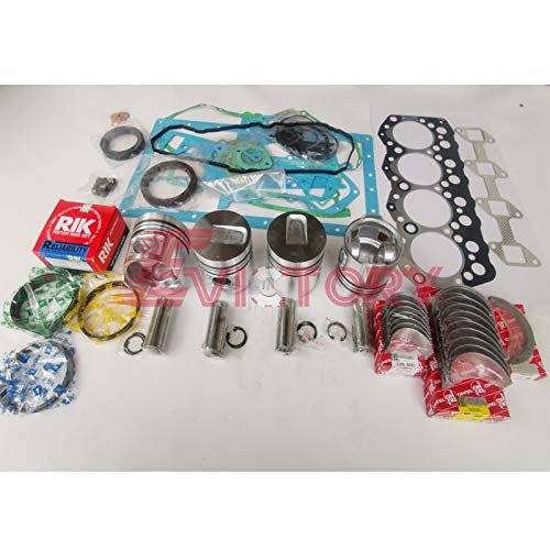 For MITSUBISHI S4S overhaul rebuild kit water pump oil pump gasket piston ring