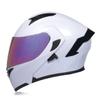 SDFGDFD Motorcycle Flip Front Helmet Motorcycle Crash Modular Helmet has obtained DOT/ECE Certification, Built-in Sun Visor, Full Face Motorbike Helmet Lining is Breathable and Removable view 1
