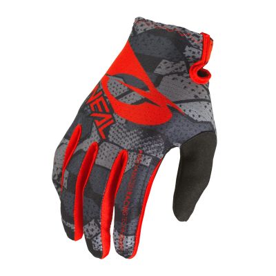 O'NEAL Matrix Camo Glove, Black/Red 9