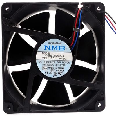 4715KL-05W-B49 24V 120mm Fan, 24V 0.46A 12038 Inverter Cooling Fan