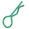 VGEBY RC Car Shell Clips, 10Pcs Not Easy to Corrode RShape Metal Body Clips LongLasting and RC Car Shell Clip Pins Fit for 1/5 1/6 1/8 1/10 RC Car(Green) Car Model Accessory view 3