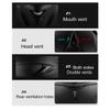 SDFGDFD Bluetooth Modular Helmet, Full face Motorcycle Anti-Collision Helmet has obtained DOT/ECE Certification, Full Face Motorbike Helmet Double-Layer Sun Visor Inner Shirt Detachable view 4