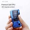 Cacacar Key Fob Cover for VW, Premium Soft TPU Full Protection Key Fob Case for VW Jetta Golf Polo MK6 Passat Tiguan Beetle Key Cover (Blue) view 3