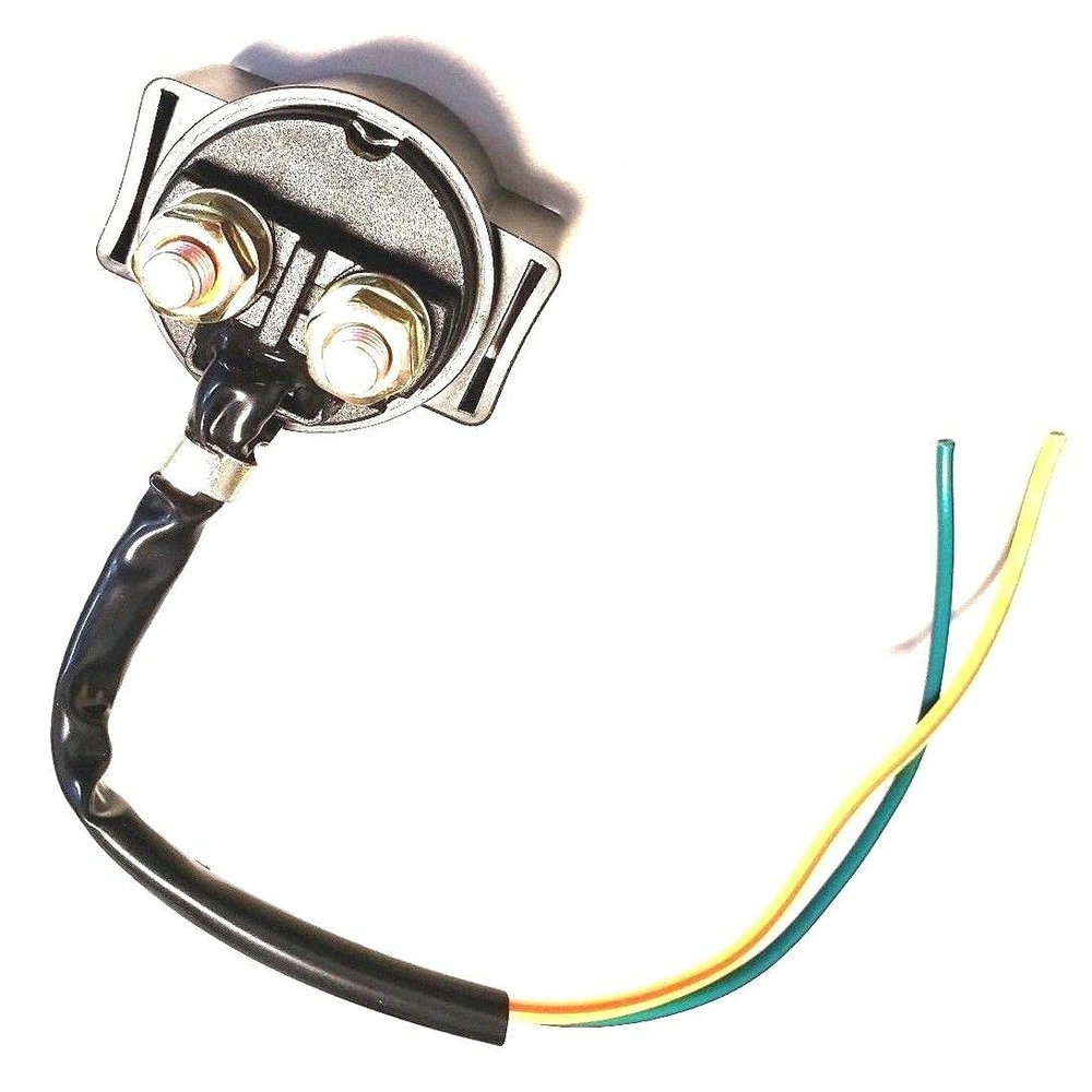 UNIVERSAL 2 WIRE 12 VOLT STARTER SOLENOID RELAY FOR ATV MOTORCYCLE BIKE