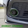 SlickMod PreCut Vinyl Smoke Tint for 2016-2021 Honda Civic Foglight (3. Foglight, 35 Light Smoke) view 2