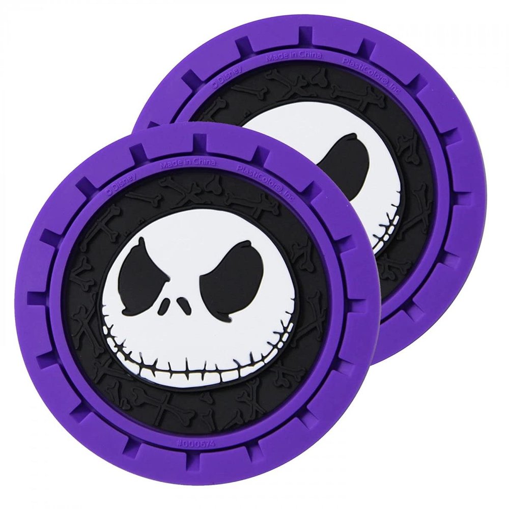 Nightmare Before Christmas 808043 Car Cup Holder Coaster - Pack of 2