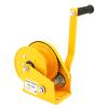Aprilhp Hand Winch with Cable for Deer Feeder, Hand Crank Boat Trailer Winch with Brake, Boat Lift Manual Winch with 20 Meters Steel Wire Rope, Manual Winch for Self-Rescue in Desert view 1