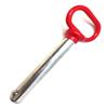 5/8" x 4" Red Handle Detent Pin ,Head Towing Hitch Pin,Safety Coupler Locking Pin,Detent Pin view 1