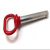 5/8" x 4" Red Handle Detent Pin ,Head Towing Hitch Pin,Safety Coupler Locking Pin,Detent Pin view 4