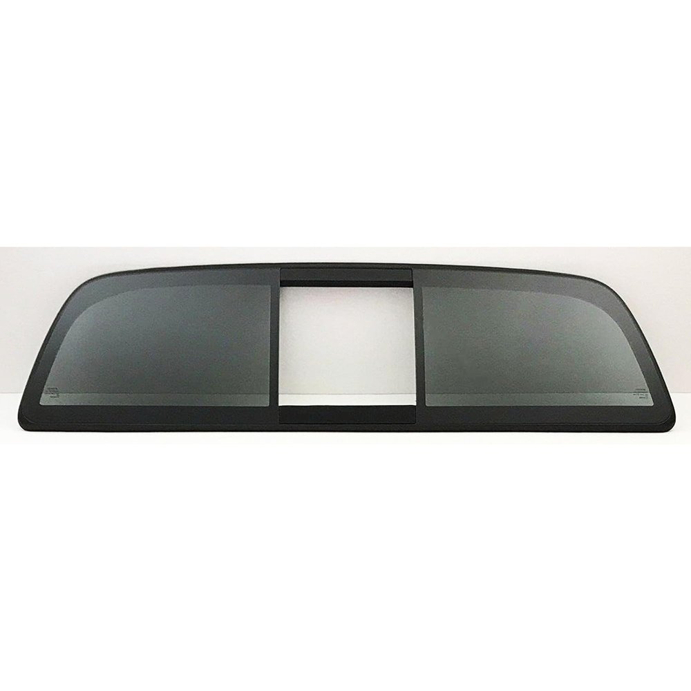 OE Sliding Back Window Glass (Without Center Piece) Power Slider Compatible with Toyota Tacoma Crew Cab 2017-2023 Models