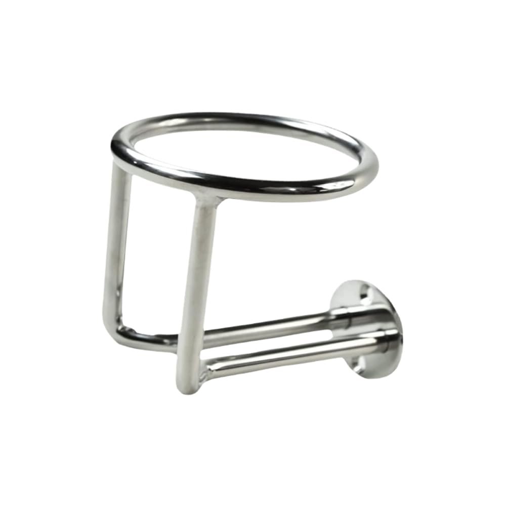 MARINE CITY Universal Boat Ring Drink Cup Holder Stainless Steel, Rust-Resistant, Durable and Easy to Install for Boats, Yachts, Trucks, Cars, and RVs (Pack of 1)