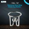MARINE CITY Universal Boat Ring Drink Cup Holder Stainless Steel, Rust-Resistant, Durable and Easy to Install for Boats, Yachts, Trucks, Cars, and RVs (Pack of 1) view 2