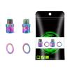 Bike Pedal Extenders, Titanium Alloy Extended Pedal Spacer with Washers Extended 16/20mm Hollow Foot Pedal Extenders for 9/16" Threaded Pedals Bike SPD MT MTB BM view 1