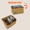 Kelty Window Seat Camping, Tailgating, Travel Organization Hub, Road Tripping Overlanding Storage, Clear Lid, Rugged Fabrics view 2