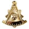 Past Master Masonic Auto Emblem - [Gold][2'' Tall] view 1