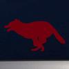 Dark Spark Decals Wolf Running Free 5 inch Maroon Indoor Outdoor Vinyl Decal view 2