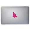 Dark Spark Decals Pecking Hen Silhouette 12 inch Pink Indoor Outdoor Vinyl Decal view 2