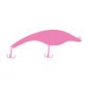 Dark Spark Decals Fishing Lure Version 7 11 inch Light Pink Indoor Outdoor Vinyl Decal view 1
