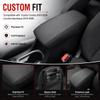 Great-luck PU Leather Center Console Armrest Cover Compatible with Toyota Corolla(2020-2026) Corolla Hatchback(2019-2026),Custom Fit Armrest Pad Protector,Armrest Box Cover Accessories,Black Stitches view 4