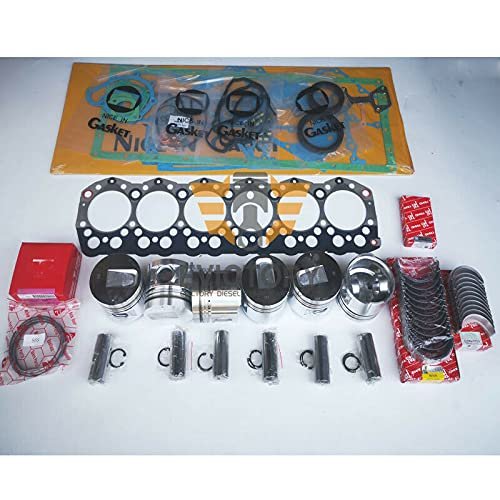 for Mitsubishi S6E S6E2 S6E-2 Engine Overhaul Rebuild KIT Piston Ring Gasket Bearing 94mm