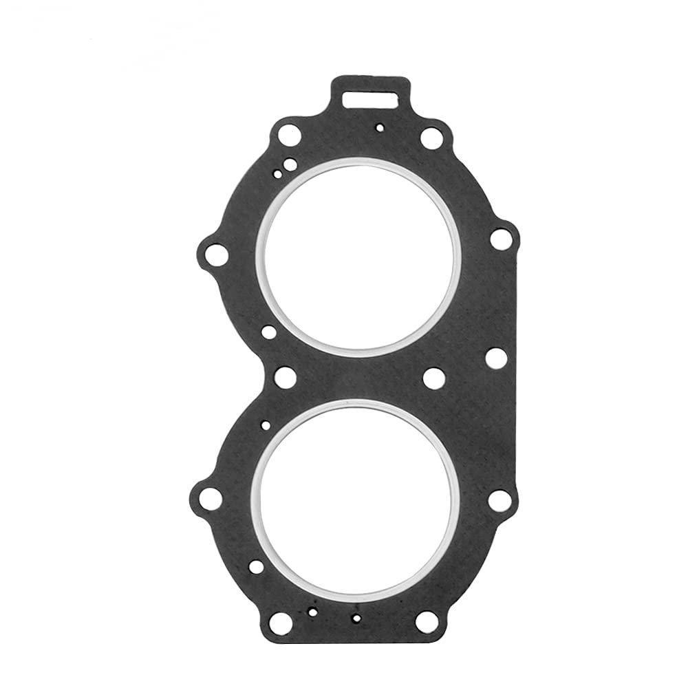 OVERSEE 689-11181 Head Gasket for Yamaha Outboard Motor 2T 25A 30A 30HP ;689-11181-A2;689-11181-00 Mercury 27-84733M; 27-19138M