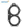 OVERSEE 689-11181 Head Gasket for Yamaha Outboard Motor 2T 25A 30A 30HP ;689-11181-A2;689-11181-00 Mercury 27-84733M; 27-19138M view 2
