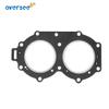 OVERSEE 689-11181 Head Gasket for Yamaha Outboard Motor 2T 25A 30A 30HP ;689-11181-A2;689-11181-00 Mercury 27-84733M; 27-19138M view 3