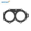 OVERSEE 689-11181 Head Gasket for Yamaha Outboard Motor 2T 25A 30A 30HP ;689-11181-A2;689-11181-00 Mercury 27-84733M; 27-19138M view 4