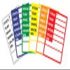 White EZ LETTERING EZ-LINE WINDSHEILD Stock Stickers AUTO Dealer Supplies KLEER-Back DEALERSHIP view 1