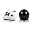 SDFGDFD Modular Helmet Motorbike Crash Modular Helmet DOT/ECE ApprovedFull Face Motorcycle Helmet with Sun Visor for Adult Men Women Full Face Motorcycle Crash Helmets view 3