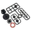 Yeah Racing TATT-054 Gear Differential Replacement Case Set : TATT-020 / TATT-021 view 1