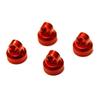 STRC Aluminum Upper Shock Caps (4Pcs) Red : Element Enduro view 1