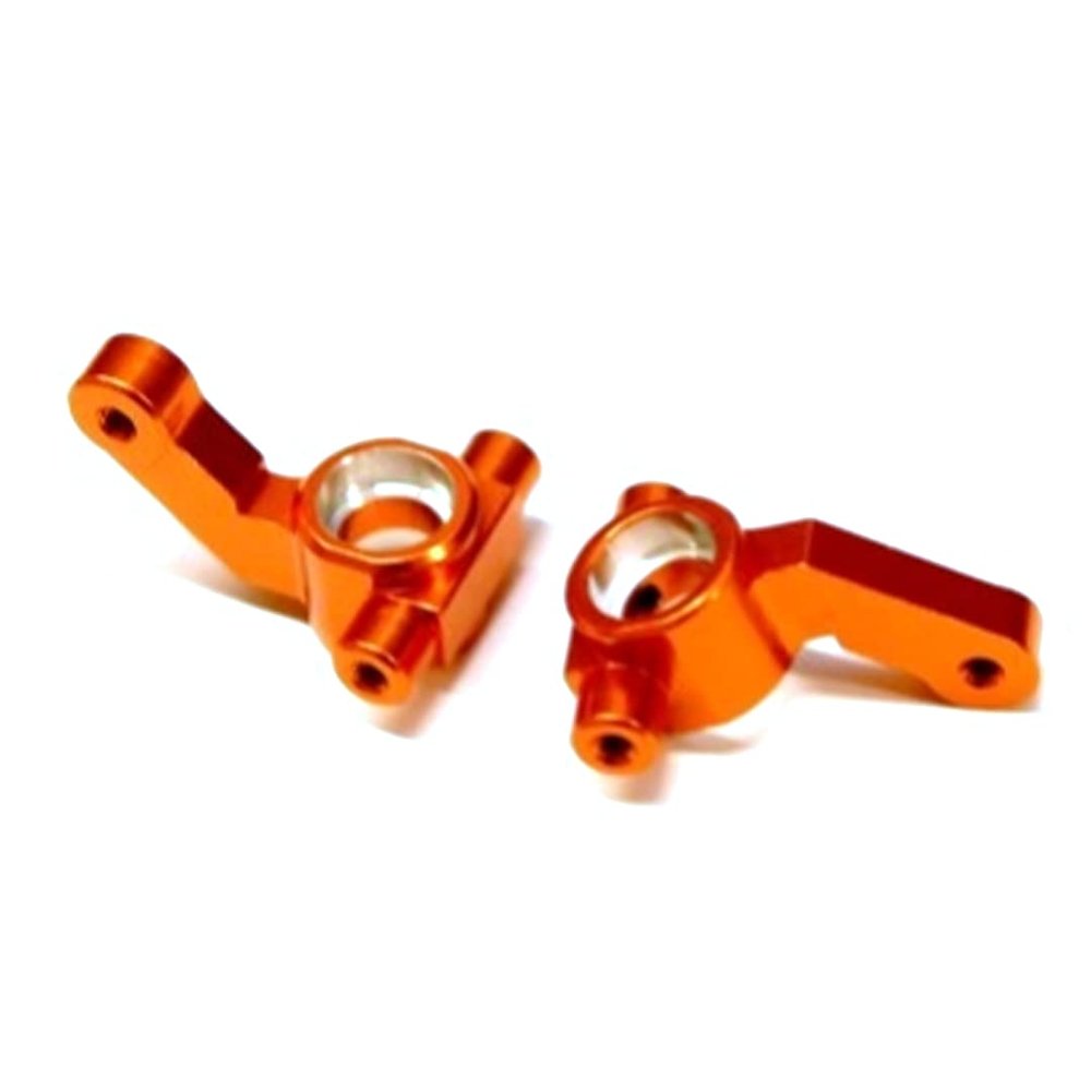STRC STC91417KO Aluminum Steering Knuckles (1 Pair) Orange : Associated DR10