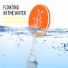 Riverruns Floating Key Ring Glow in Dark Lightweight Water Buoyant Key chain, Boat Kayak Key Chains for Water Sports (Orange-Medium-6packs) view 3