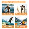 Riverruns Floating Key Ring Glow in Dark Lightweight Water Buoyant Key chain, Boat Kayak Key Chains for Water Sports (Orange-Medium-6packs) view 4