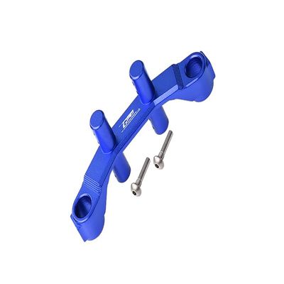 GPM For Arrma 1/10 KRATON 4S BLX Upgrade Parts Aluminum Front Body Post Stabilizer - 3Pc Set Blue