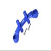 GPM For Arrma 1/10 KRATON 4S BLX Upgrade Parts Aluminum Front Body Post Stabilizer - 3Pc Set Blue view 1