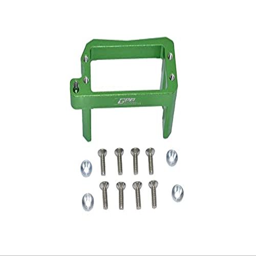 GPM For Losi 1/10 Lasernut U4 Tenacity LOS03028 Upgrade Parts Aluminum Servo Mount - 13Pc Set Green